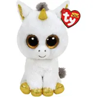 TY Pegasus-Einhorn weiss/gold,24cm