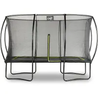 Exit Silhouette Trampolin 244x366cm, auf Beinen, Rechteckig, für Kinder, Schwarz