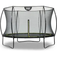 Exit Silhouette Trampolin ø305cm, auf Beinen, Rund, für Kinder, Schwarz