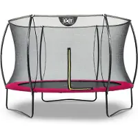Exit Silhouette Trampolin ø305cm, auf Beinen, Rund, für Kinder, Rosa