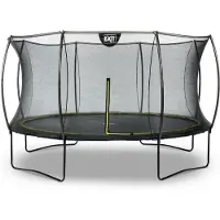 Exit Silhouette Trampolin ø366cm, auf Beinen, Rund, für Kinder, Schwarz