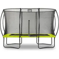 Exit Silhouette Trampolin 244x366cm, auf Beinen, Rechteckig, für Kinder, Grün
