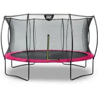 Exit Silhouette Trampolin ø366cm, auf Beinen, Rund, für Kinder, Rosa