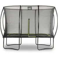 Exit Silhouette Trampolin 214x305cm, auf Beinen, Rechteckig, für Kinder, Schwarz