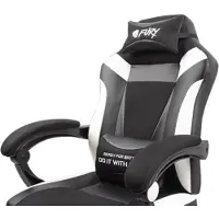 Fury Avenger M+, Universal-Gamingstuhl, 150 kg, Gepolsterter Sitz, Gepolsterte Rückenlehne, Universal, Schwarz