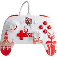 Toy Planet Mario Red, Gamepad, Nintendo Switch, Schaltfläche Teilen, Kabelgebunden, USB, USB Typ-C
