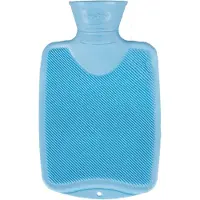 Fashy Kinderwärmflasche Halblamelle hellblau 1 St Wärmflasche