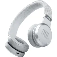 JBL LIVE 460 NC Kopfhörer Verkabelt & Kabellos Kopfband Musik USB Typ-C Bluetooth Weiß
