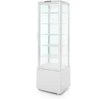 Hendi Kühlvitrine weiss 270 l Anti-Beschlag 1913 mm h