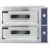 Hendi Pizzaofen BASIC 44 2 Kammern 400 9400 975x924x(H)745