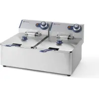 Hendi Kitchen Line Tischfritteuse 2x6l 230v