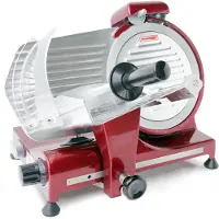 Hendi Aufschnittmaschine Profi Line 250 rote Sonderedition; 220 320