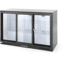 Hendi Bar Kühlschrank mit Schiebetüren 303 L