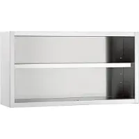 Bartscher Hängeschrank offen 400, B1600