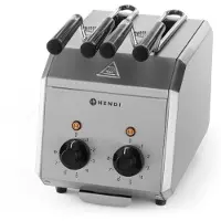 Hendi Toastgerät 2-teilig Edelstahl 230V 1200W