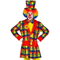 Finidi Party Kostümoberteil "Clown" in Bunt - XL