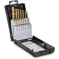 Trotec HSS-Metallbohrer-Set (15-tlg.), 1,5 bis 10 mm Durchmesser