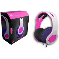 Gioteck TX-30, Kabelgebunden, Gaming, Kopfhörer, Schwarz, Pink, Weiß