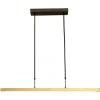 Masterlight Pendelleuchte Real 3-flammig Aluminium Gold 100x10cm
