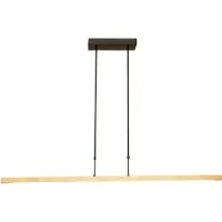 Masterlight Pendelleuchte Real 3-flammig Aluminium Gold 130x10cm