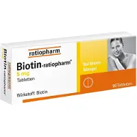 Ratiopharm Biotin-5 mg Tabletten 90 St