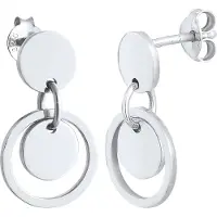 Elli Ohrringe Kreis Rund Geo Trend Hippie 925 Silber Elli Silber
