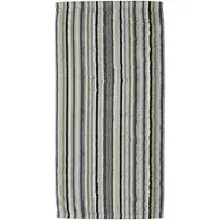 Cawö Badetuch Lifestyle Stripes Kiesel