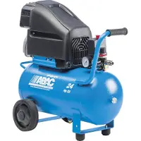 Abac POLE POSITION PRO L25P - Einphasiger elektrischer Luftkompressor - Motor 2,5 PS - 24 Liter