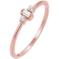 Elli Ring Topas Edelsteine Verlobung 925 Sterling Silber Elli Premium Rosegold