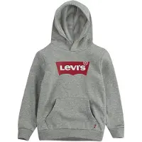 Levi's Kapuzenpullover - Fledermausflügel - Grau Meliert - - 16 Jahre (176) - Kapuzenpullover