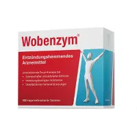 Wobenzym magensaftresistente Tabletten 100 St magensaftresistent