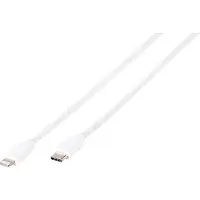 Vivanco USB-C auf Lightning Verbindungskabel ViVancoLIGHTNVVUSBC12W 1,2 m Weiß