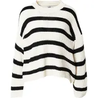 JDY Strickpullover "JDYJUSTY L/S STRIPE PULLOVER KNT NOOS"