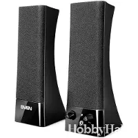 SVEN SV-0110235BK, 5-Wege, 2.0 Kan?le, Verkabelt, 4 W, 100 - 20000 Hz, Schwarz