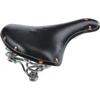 Selle Monte Grappa Sattel m Veer Old Frontiers Classic Leder Schwarz