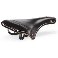Selle Monte Grappa Sattel Oxford Club Sport Leder schwarz