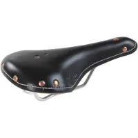 Selle Monte Grappa Monte Grappa Sattel alte Grenzen Sport Leder schwarz