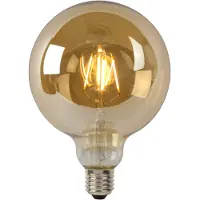 Lucide LED Filament Lampe E27 Globe - G125 8W 900lm 2700K dimmbar Einerpack