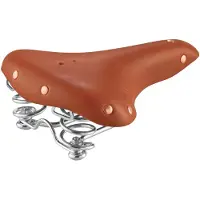 Selle Monte Grappa Sattel weicher Leder Cognac