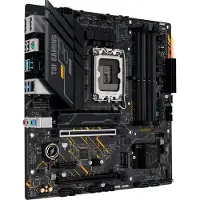 Asus TUF GAMING B660M-E D4, Intel, LGA 1700, Intel Celeron, Intel Core i3, Intel Core i5, Intel Core i7, Intel Core i9,..., LGA 1700, DDR4-SDRAM, 128 GB