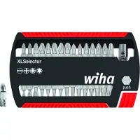 Wiha 7948005 Bit Set XLSelector Standard 25 mm gemischt 32-tlg. 1/4" (29417)