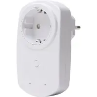 Kopp 297001210 Funk-Adapter mit ON/OFF-Funktion, max. 3600W, Farbe: arktisweiß