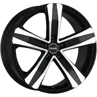 Mak Alufelge Stone 5 7.5X18 5X130 Et 43 Black Mirror