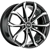 MSW Alufelge 48 8X18 5X112 Et 50 Gloss Black Full Polished