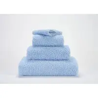 Abyss & Habidecor Waschlappen Super Pile Powder Blue (17 x 22 cm)