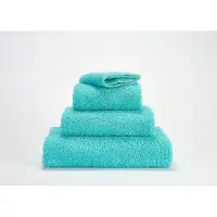 Abyss & Habidecor Waschlappen Super Pile Turquoise (17 x 22 cm)