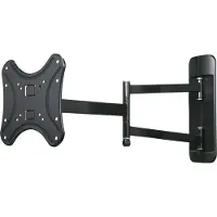 Hama 108732 TV-Wandhalterung Fullmotion 19-48' Schwarz Wandhalter TV-Wandträger Flachbildschirm Fernseher TV-Halterung für die Wand schwenkbar neigbar