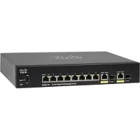 Cisco SG350-10P, Managed, L3, Gigabit Ethernet (10/100/1000), Power over Ethernet (PoE)