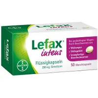 Lefax intens Flüssigkapseln 250 mg Simeticon 50 St Weichkapseln