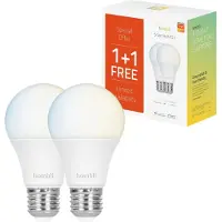 Hombli Smart LED Glühbirne - E27 - 800 lm - CCT - 1+1 Gratis